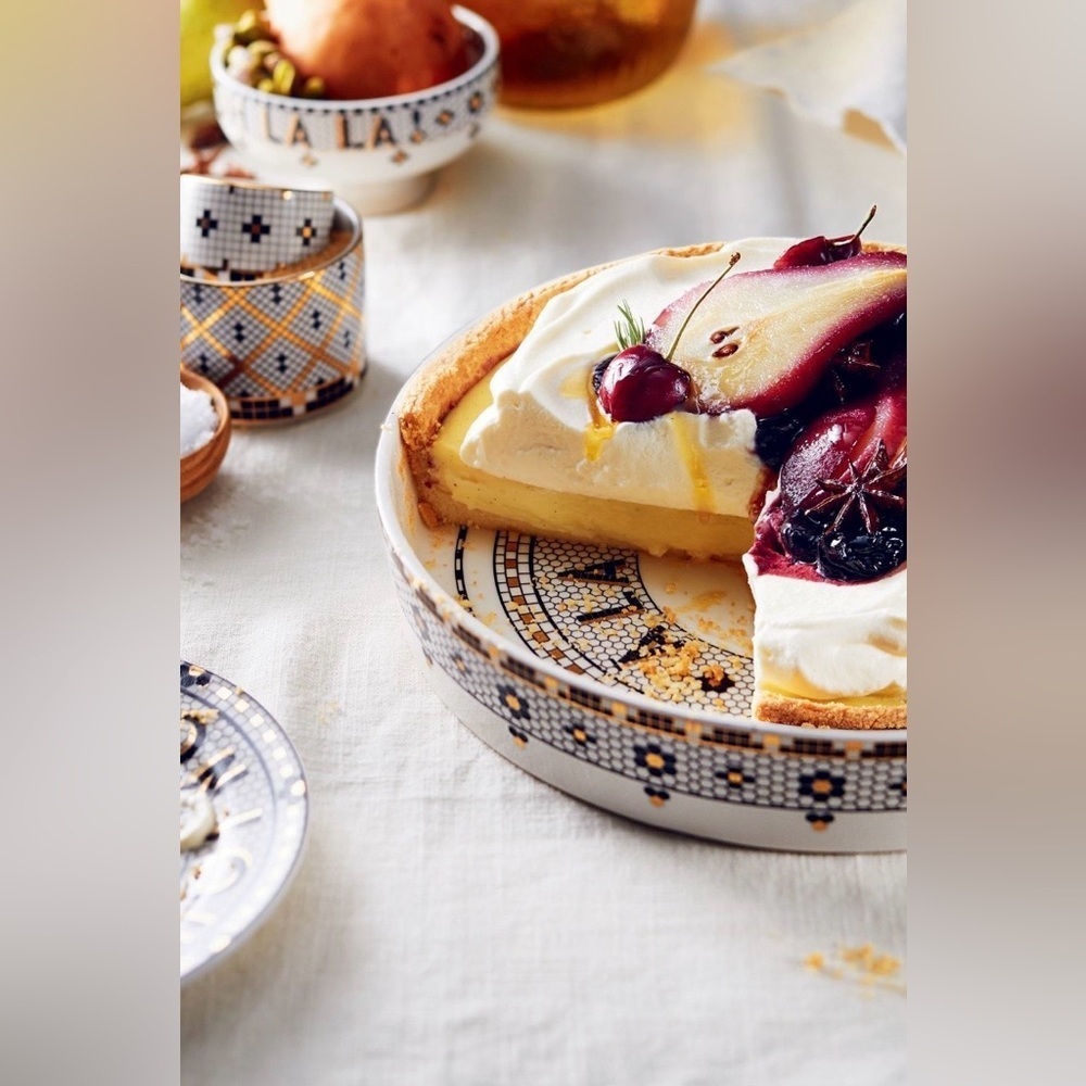 ANTHROPOLOGIE NWT Bistro Tile Measuring Cups, Set of 4 - Picture 3 of 16